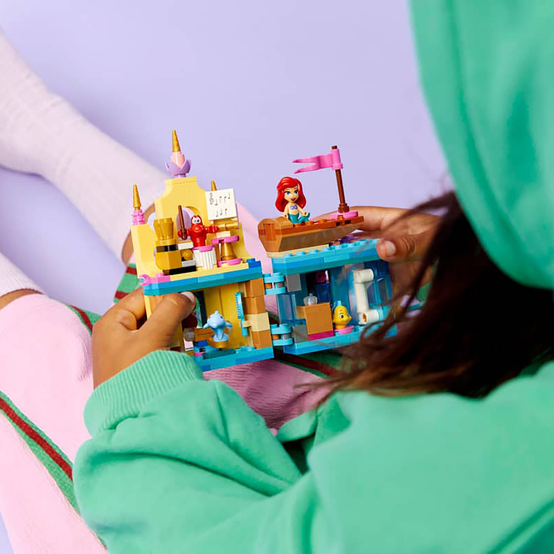 لگو 179 تکه سری Disney مدل Ariel's Magical Mini Palace کد 43285
