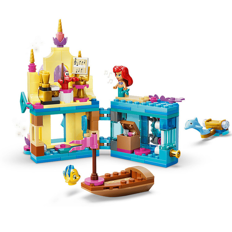 لگو 179 تکه سری Disney مدل Ariel's Magical Mini Palace کد 43285
