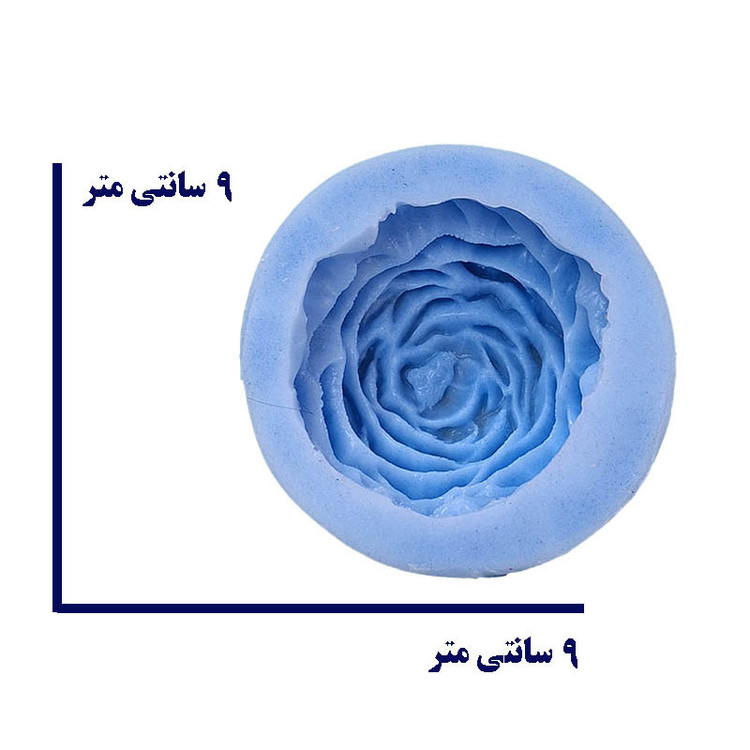 قالب شمع مدل گل آلاله