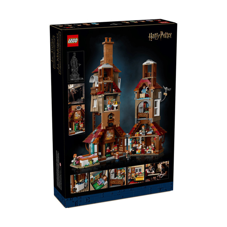 لگو 2405 تکه سری Harry Potter مدل The Burrow Collectors Edition کد 76437