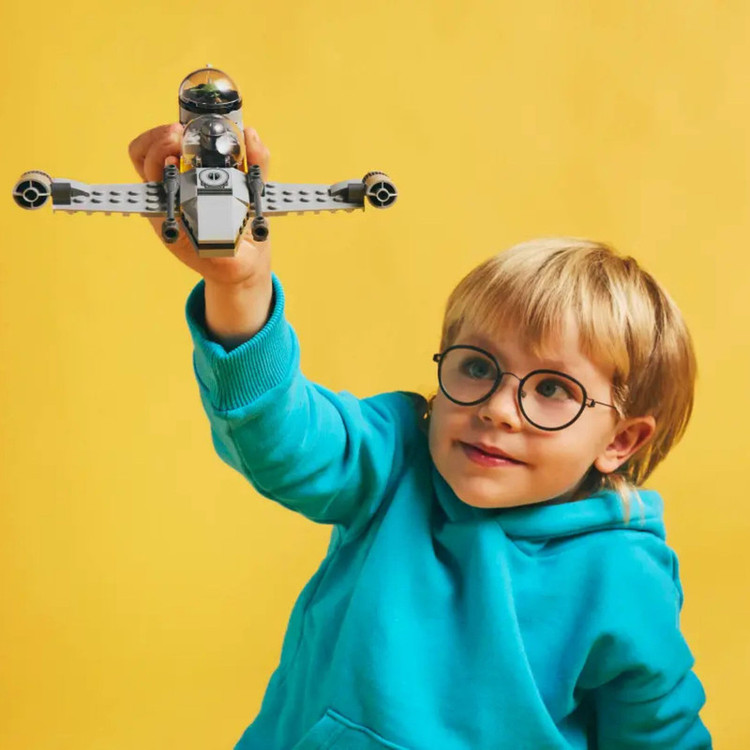 لگو سری Star Wars مدل Mando and Grogu's N-1 Starfighter کد 75410