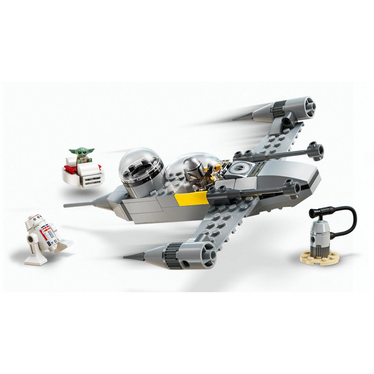 لگو سری Star Wars مدل Mando and Grogu's N-1 Starfighter کد 75410
