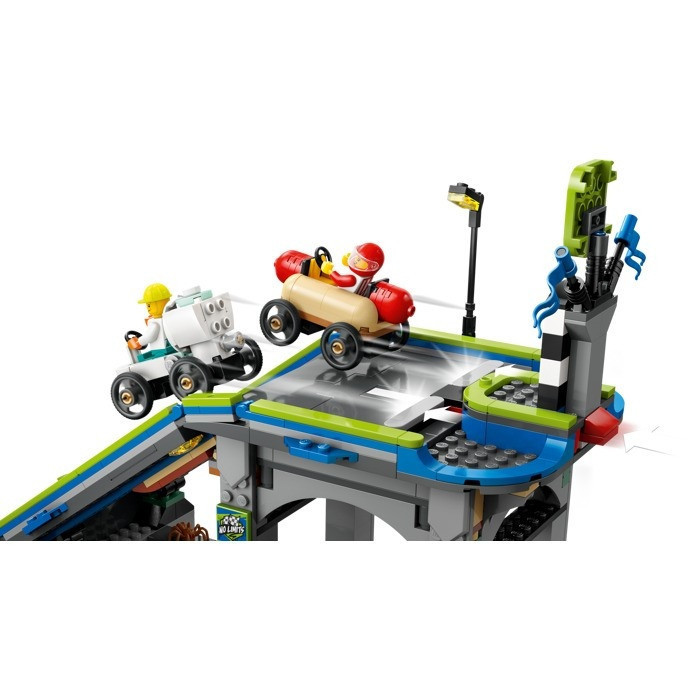 لگو 436 تکه سری سیتی مدل Race Car Ramp کد 60460