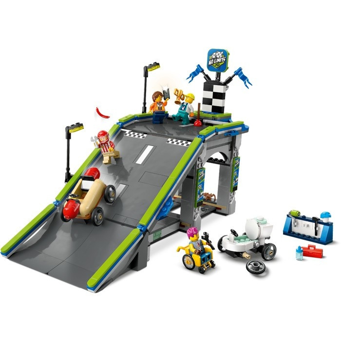لگو 436 تکه سری سیتی مدل Race Car Ramp کد 60460