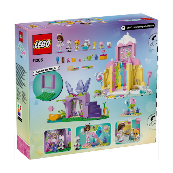 لگو 263 تکه سری Gabby’s Dollhouse مدل Sweet Treat Mountain & Kitty Garden 11205