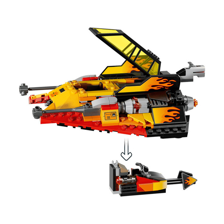 لگو 349 تکه سری Star Wars مدل The Force Burner Snowspeeder کد 75414