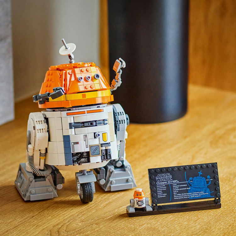 لگو ۱۰۳۹ تکه سری استاروارز مدل Chopper (C1-10P) Astromech Droid کد 75416