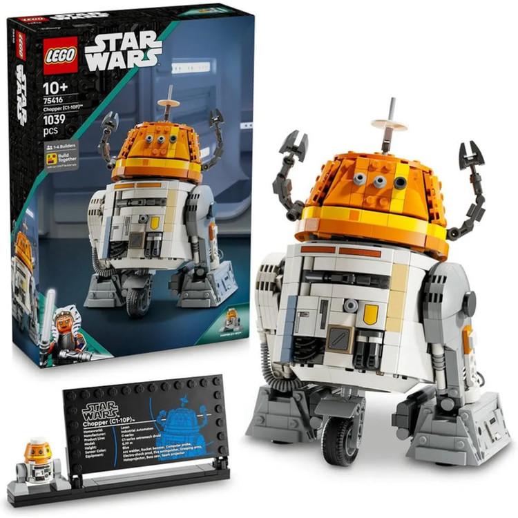لگو ۱۰۳۹ تکه سری استاروارز مدل Chopper (C1-10P) Astromech Droid کد 75416