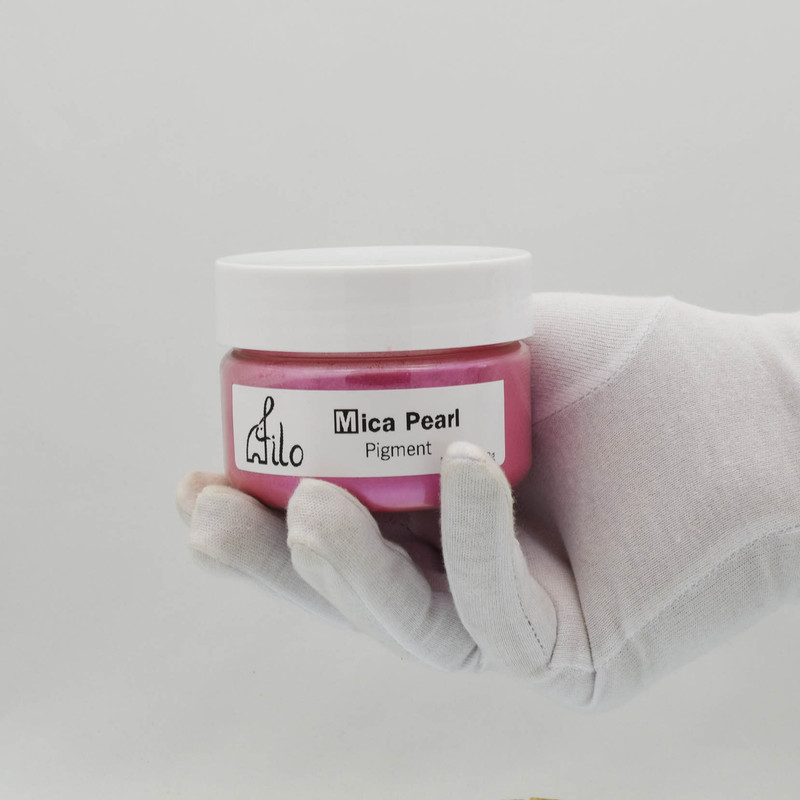 پودر رنگ رزین اپوکسی فیلو مدل Mica Pearl حجم 100 میلی لیتر