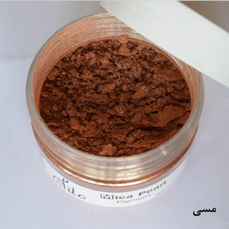 پودر رنگ رزین اپوکسی فیلو مدل Mica Pearl حجم 100 میلی لیتر
