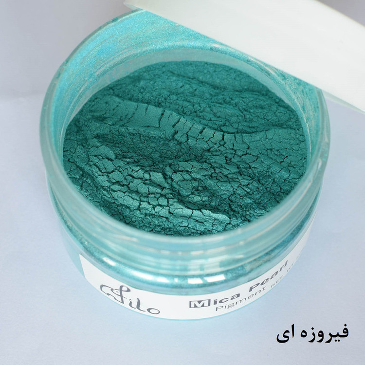 پودر رنگ رزین اپوکسی فیلو مدل Mica Pearl حجم 100 میلی لیتر
