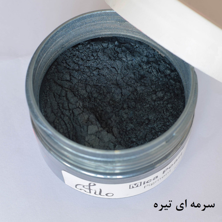پودر رنگ رزین اپوکسی فیلو مدل Mica Pearl حجم 100 میلی لیتر