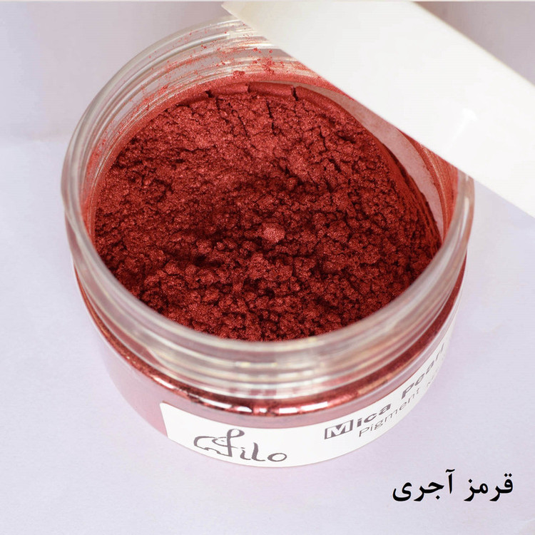 پودر رنگ رزین اپوکسی فیلو مدل Mica Pearl حجم 100 میلی لیتر