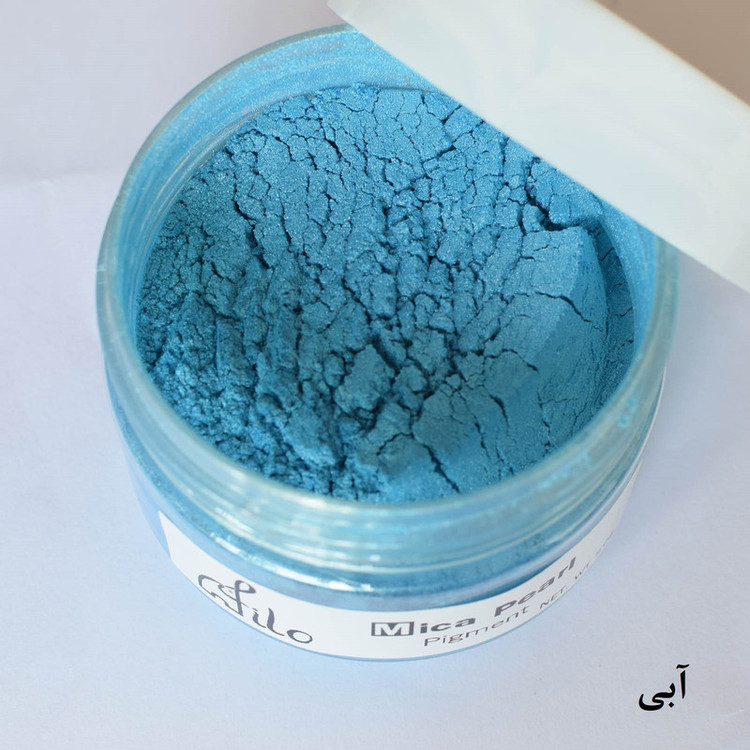 پودر رنگ رزین اپوکسی فیلو مدل Mica Pearl حجم 100 میلی لیتر