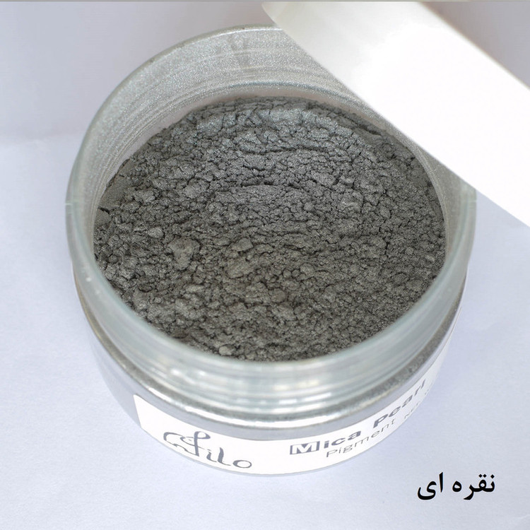 پودر رنگ رزین اپوکسی فیلو مدل Mica Pearl حجم 100 میلی لیتر
