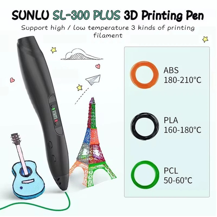 قلم طراحی سه بعدی سانلو مدل SL-300 Plus