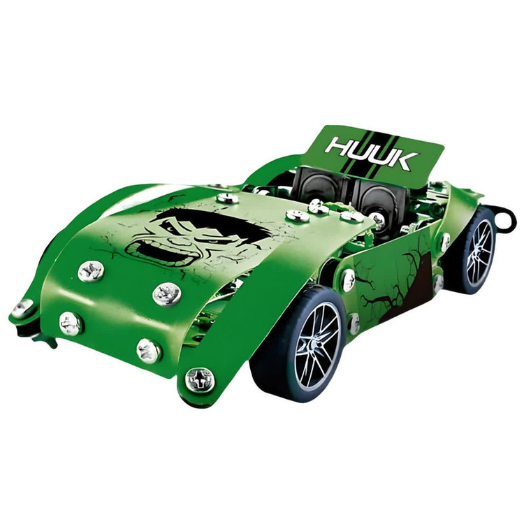 ساختنی 181 تکه ناب سل مدل ماشین فلزی هالک به همراه پیچ گوشتی و آچار کد 181pcs HULK METAL CONSTRUCTION SET NO.868-4