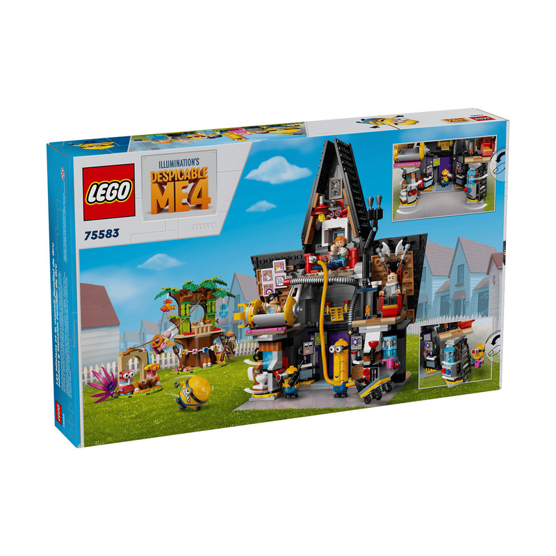 لگو 868 تکه سری Despicable Me مدل Minions and Gru's Family Mansion کد 75583
