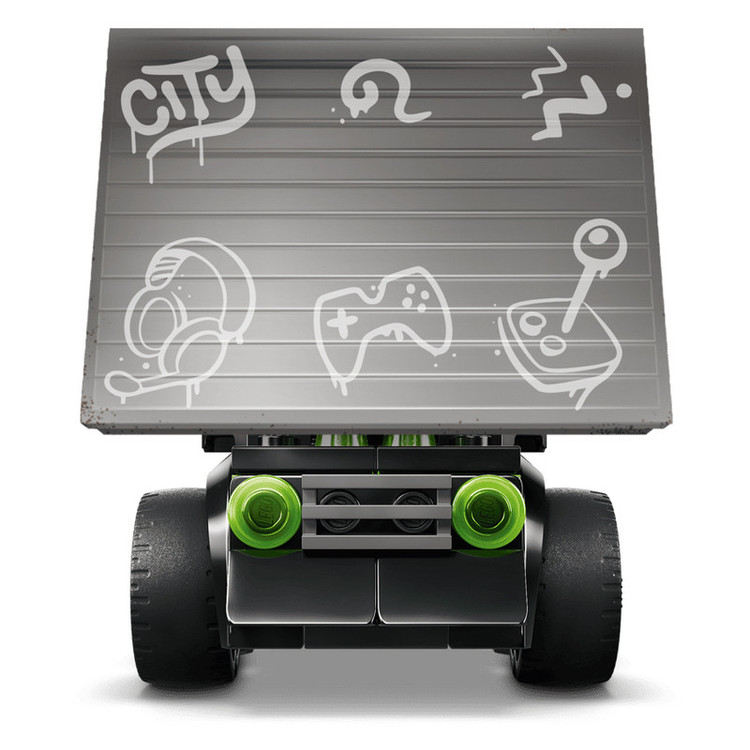لگو ۶۴ تکه سری City مدل Gaming Car کد 60484