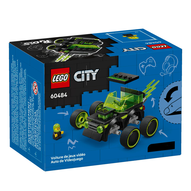 لگو ۶۴ تکه سری City مدل Gaming Car کد 60484