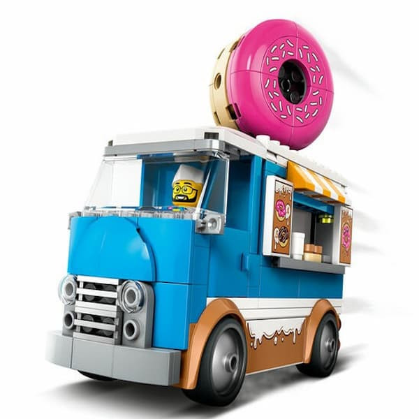 ساختنی لگو سری سیتی مدل Donut Truck کد 60452