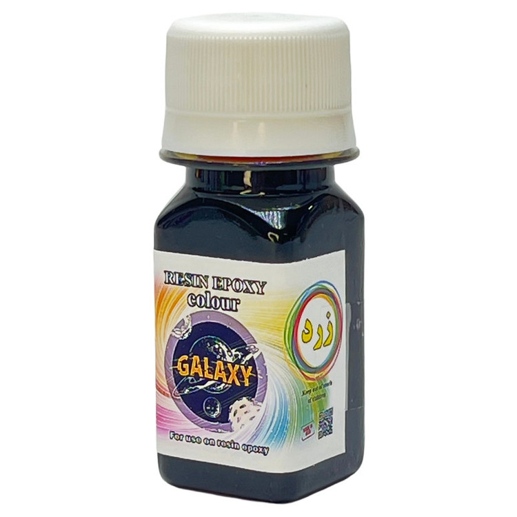 رنگ رزین اپوکسی گلکسی مدل base1 حجم 40 میلی لیتر بسته 6 عددی