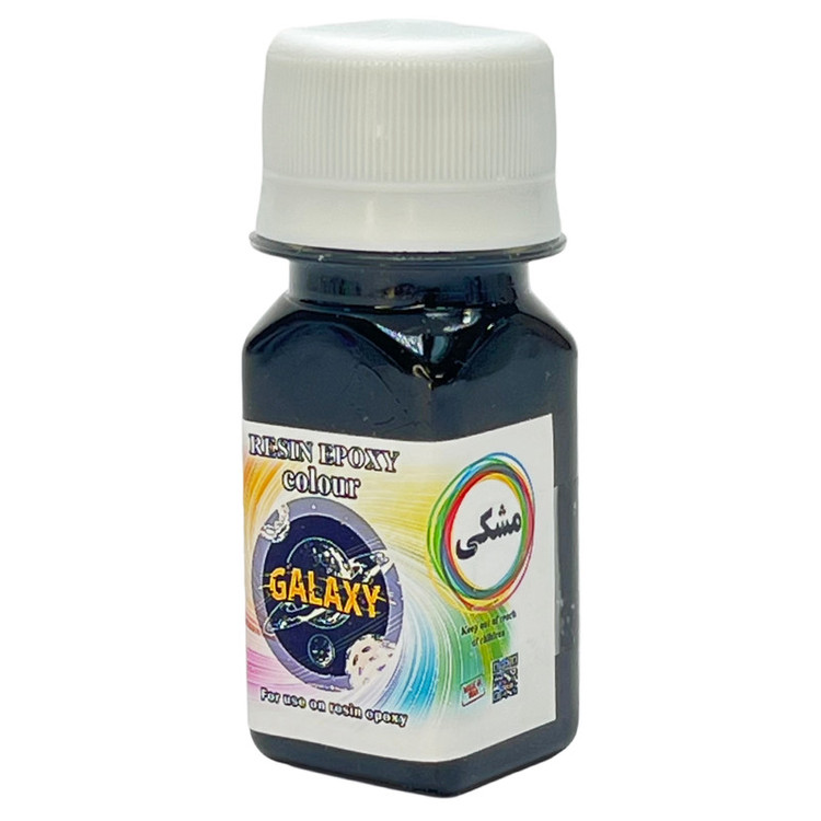 رنگ رزین اپوکسی گلکسی مدل base1 حجم 40 میلی لیتر بسته 6 عددی