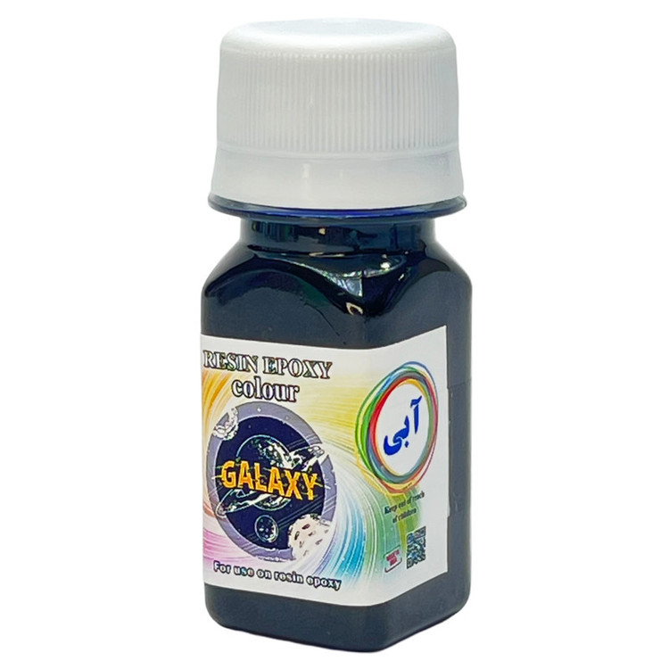 رنگ رزین اپوکسی گلکسی مدل base1 حجم 40 میلی لیتر بسته 6 عددی