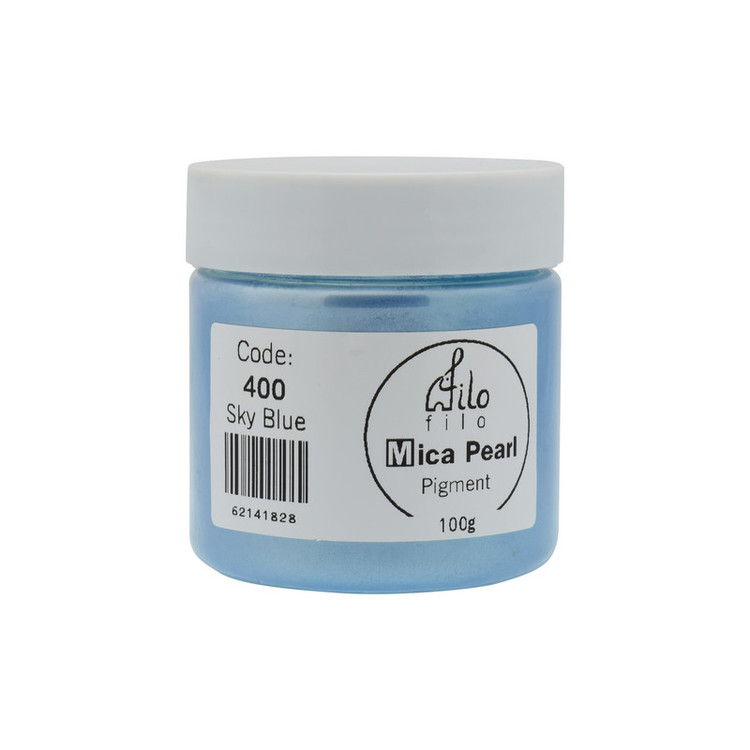 پودر رنگ رزین اپوکسی فیلو مدل Mica.L حجم 200 میلی لیتر