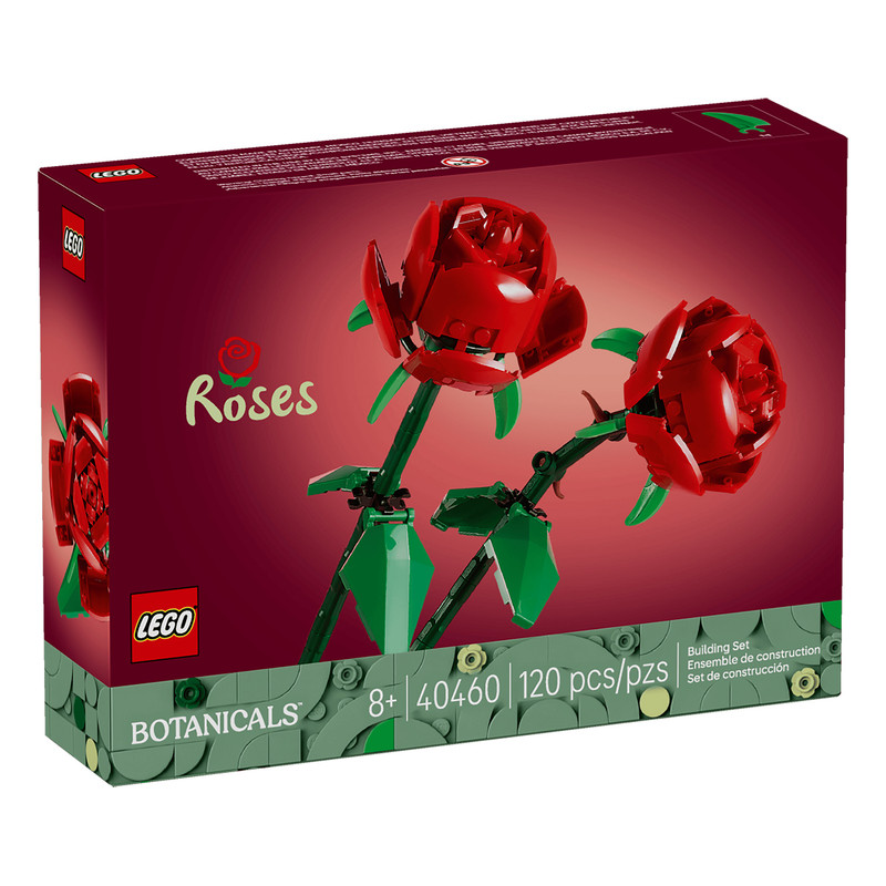 لگو 120 تکه سری بوتانیکال مدل Roses کد 40460