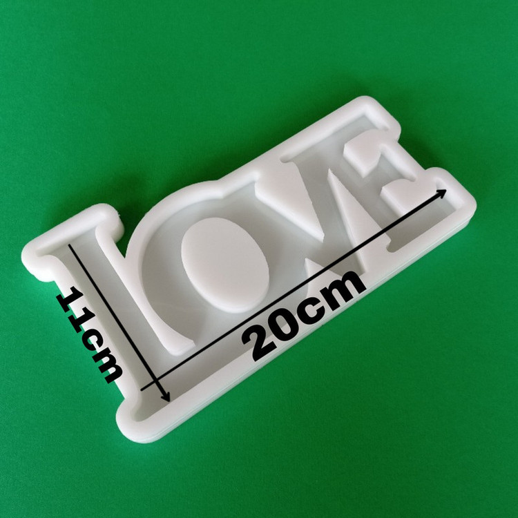 قالب رزین مدل استند LOVE کد 1