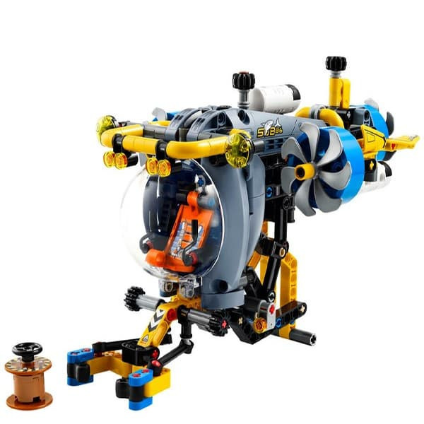 لگو 413 تکه سری تکنیک مدل Deep Sea Research Submarine کد 42201