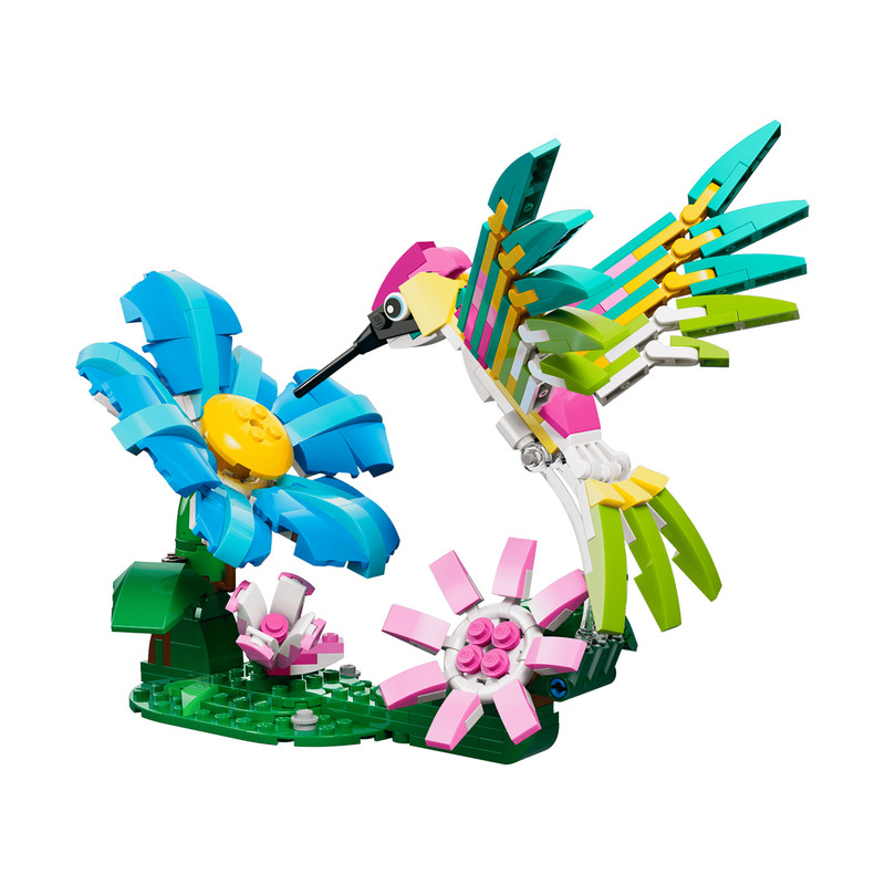 لگو 312 تکه سری Creator 3-in-1 مدل Wild Animals: Colorful Hummingbird کد 31384