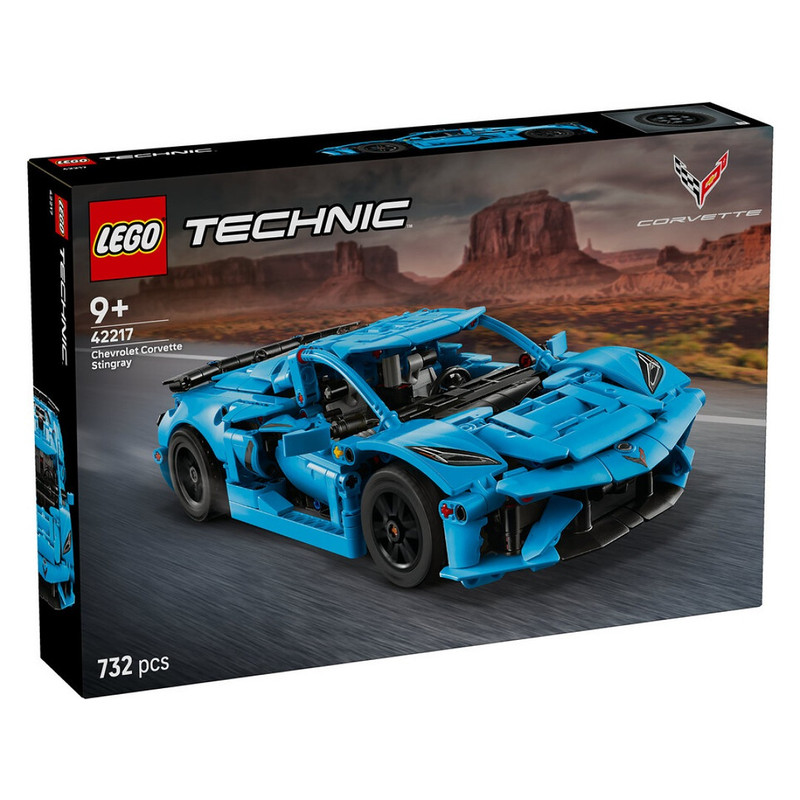 لگو سری تکنیک مدل chevrolet corvette کد 42217