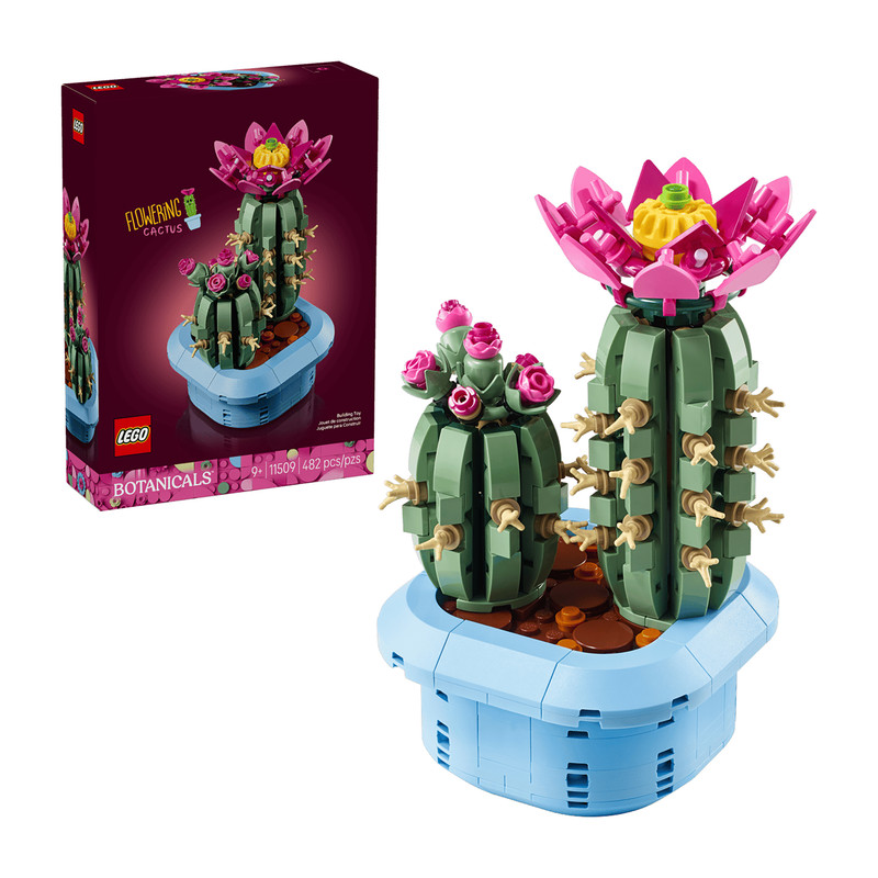 لگو 482 تکه سری Botanicals مدل Flowering Cactus کد 11509