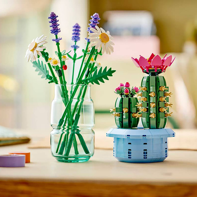 لگو 482 تکه سری Botanicals مدل Flowering Cactus کد 11509