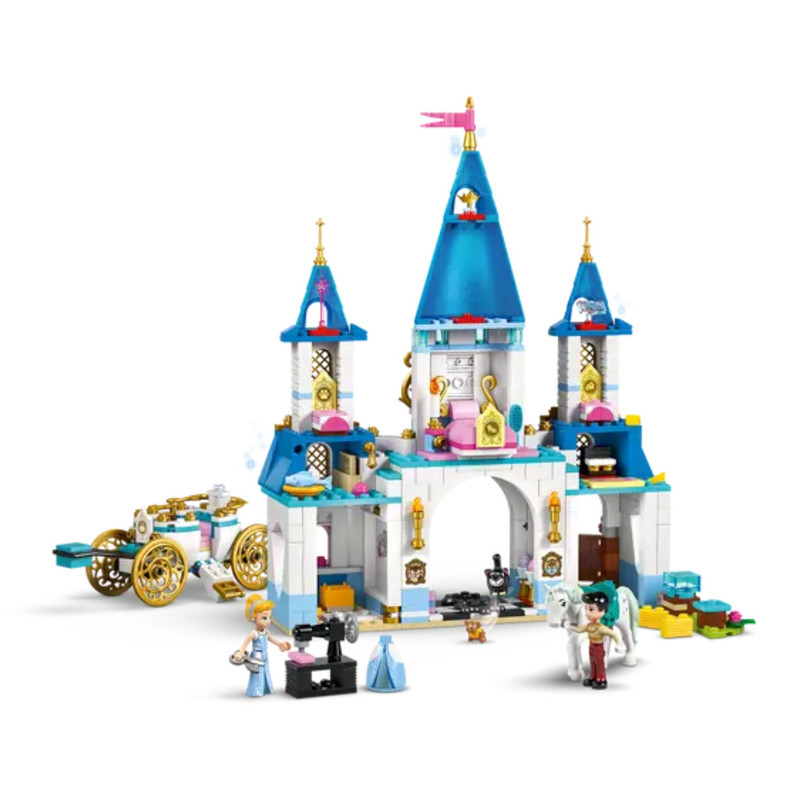 لگو سری Queen Castle مدل Cinderella's Castle & Horse Carriage کد 43275