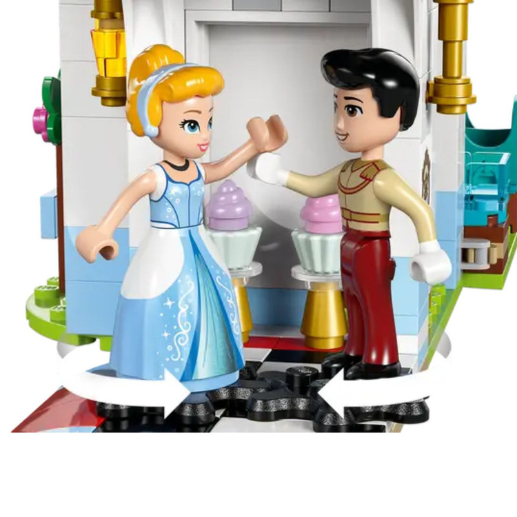 لگو سری Queen Castle مدل Cinderella's Castle & Horse Carriage کد 43275