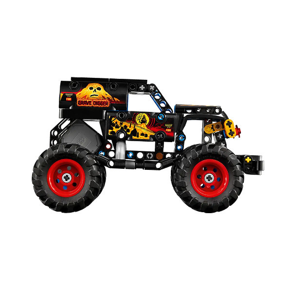 لگو 263 تکه سری تکنیک مدل Monster Jam Grave Digger Fire and Ice 42219