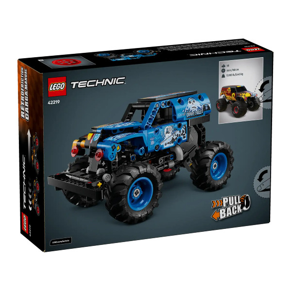 لگو 263 تکه سری تکنیک مدل Monster Jam Grave Digger Fire and Ice 42219