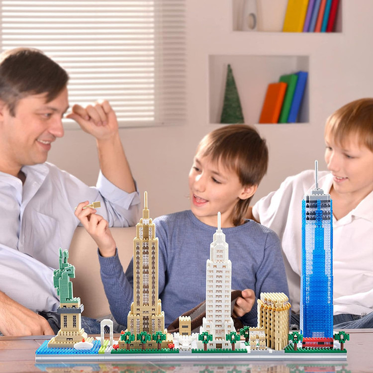 ساختنی 4780 تکه مدل معماری نیویورک سیتی طرح ساختمان های تجاری کد 32087