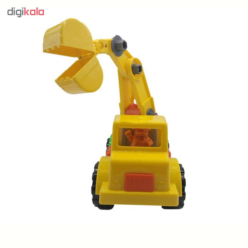 ساختنی نیکو تویز مدل بیل مکانیکی کد A11