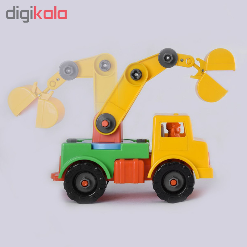 ساختنی نیکو تویز مدل بیل مکانیکی کد A11