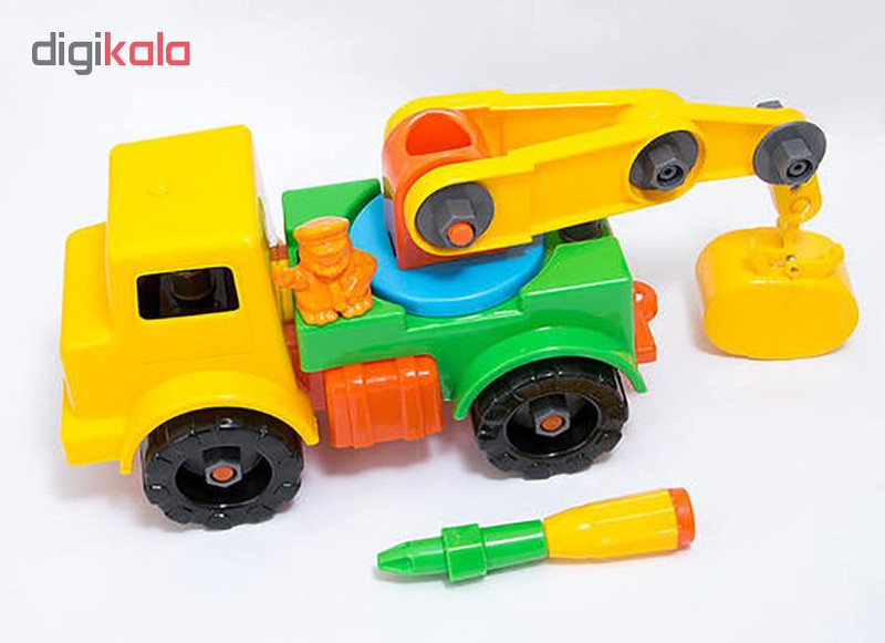 ساختنی نیکو تویز مدل بیل مکانیکی کد A11