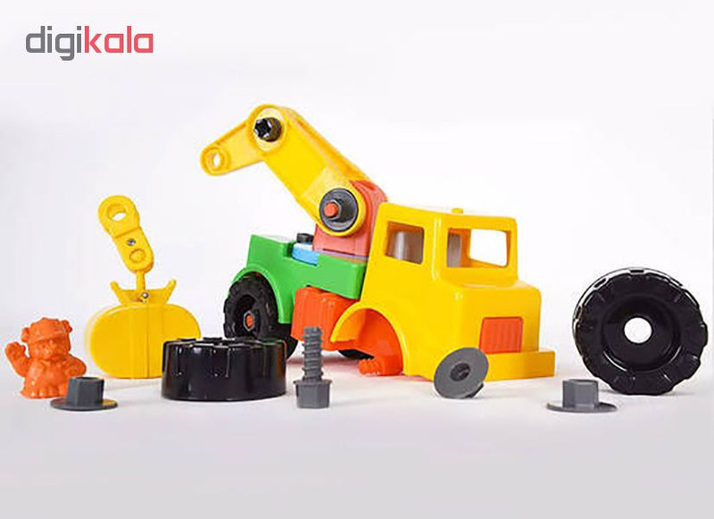 ساختنی نیکو تویز مدل بیل مکانیکی کد A11