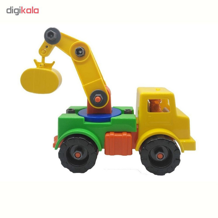 ساختنی نیکو تویز مدل بیل مکانیکی کد A11
