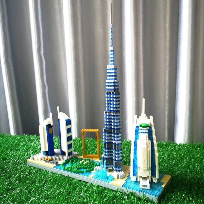 ساختنی 3000 تکه مدل معماری دوبی طرح ساختمان های مدرن کد 32085