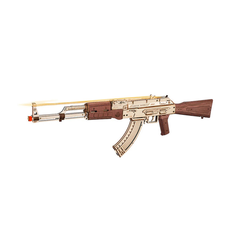 ساختنی 315 تکه روکر مدل تفنگ تهاجمی کد LQ901-AK47