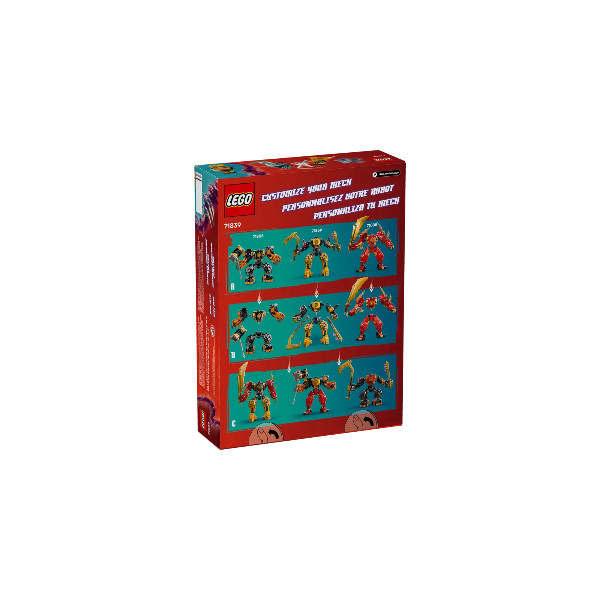 لگو 213 تکه سری نینجاگو مدل Arin’s Spinjitzu Battle Mech کد 71839