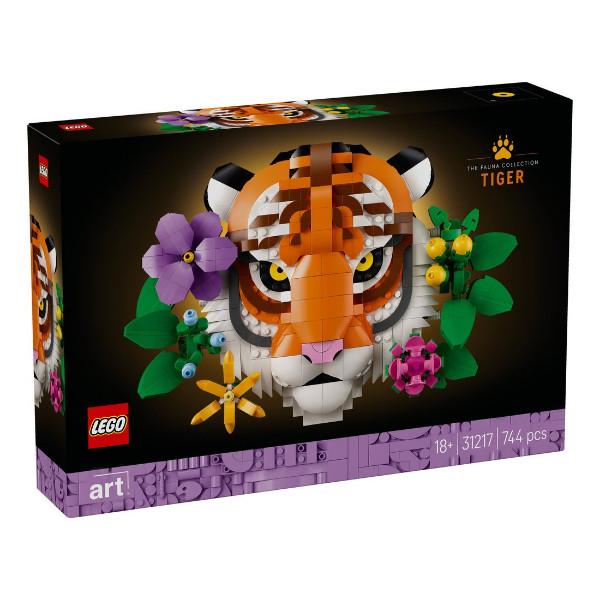 لگو 744 تکه سری آرت مدل The Fauna Collection Tiger 31217